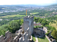 Burg R�tteln (Bildnachweis: Mit freundlicher Genehmigung der Stadt L�rrach)